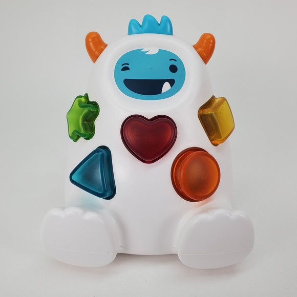 Skip Hop Other - Skip Hop Explore & More Yeti Shape Sorter Interactive Baby Toy White 305411